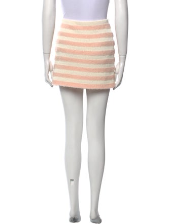 Balmain Virgin Wool Mini Skirt