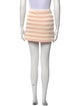 Balmain Virgin Wool Mini Skirt