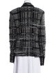 Balmain Tweed Pattern Blazer