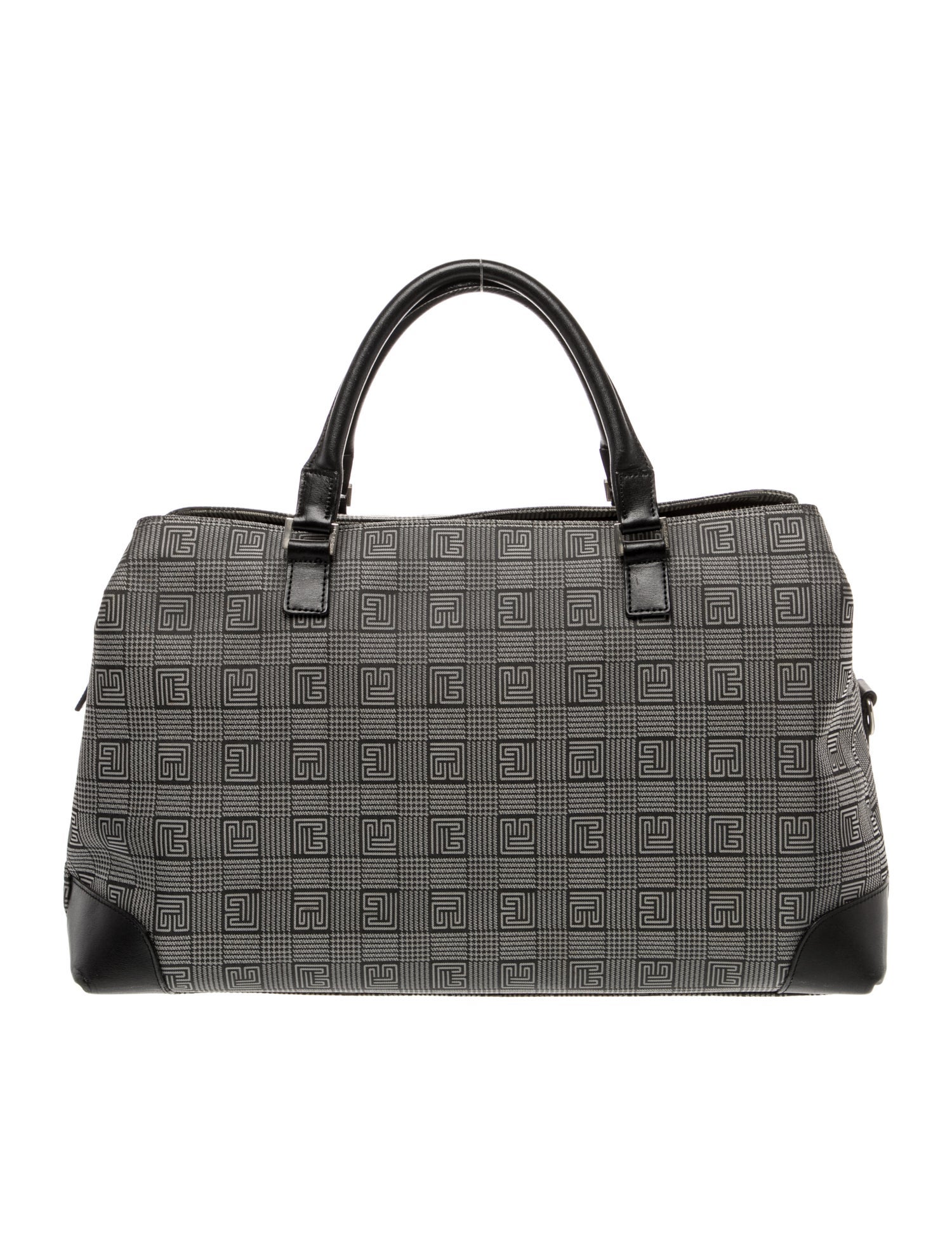 Balmain Leather Weekender Bag