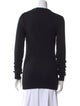 Balmain Mohair Crew Neck Sweater