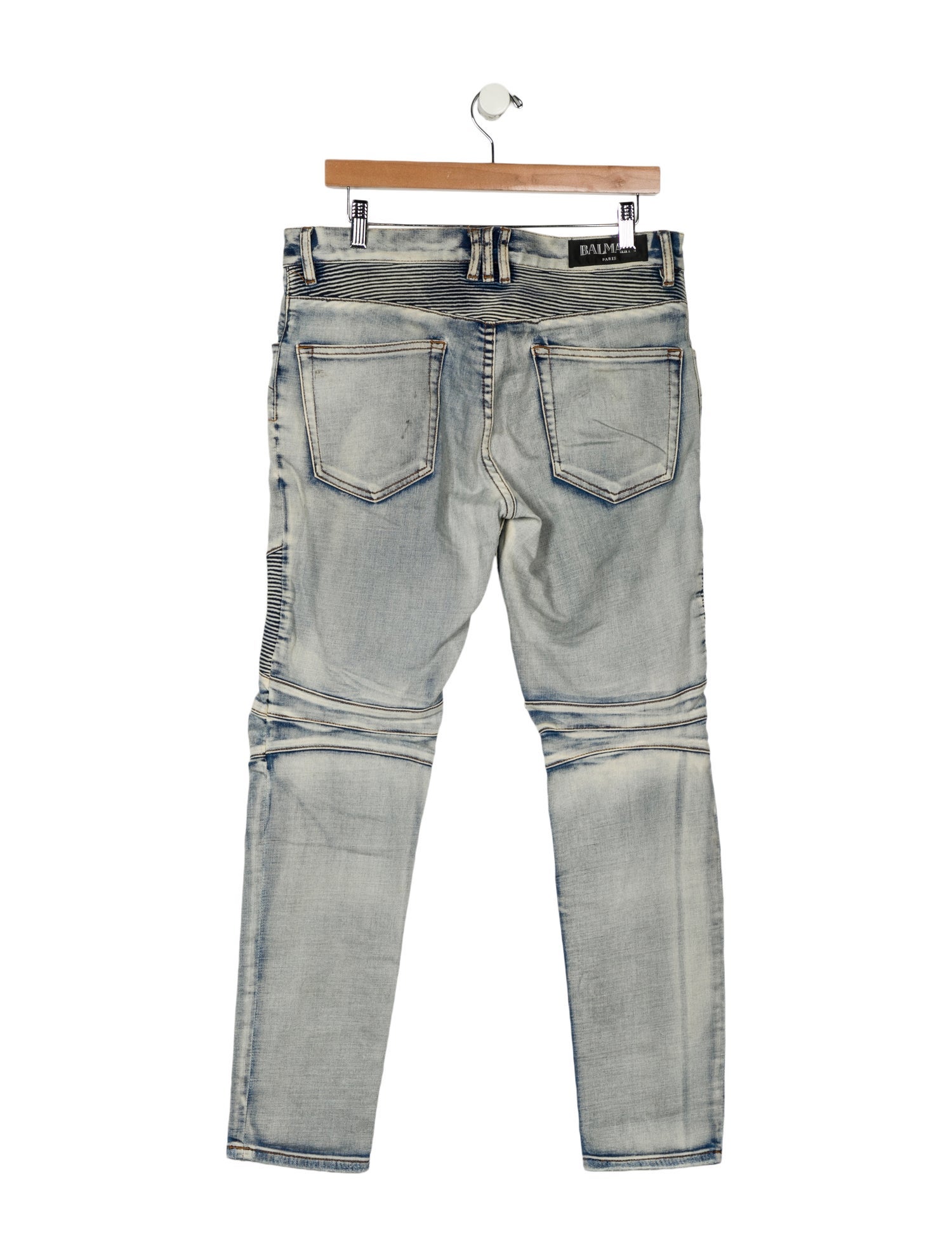 Balmain Moto Jeans