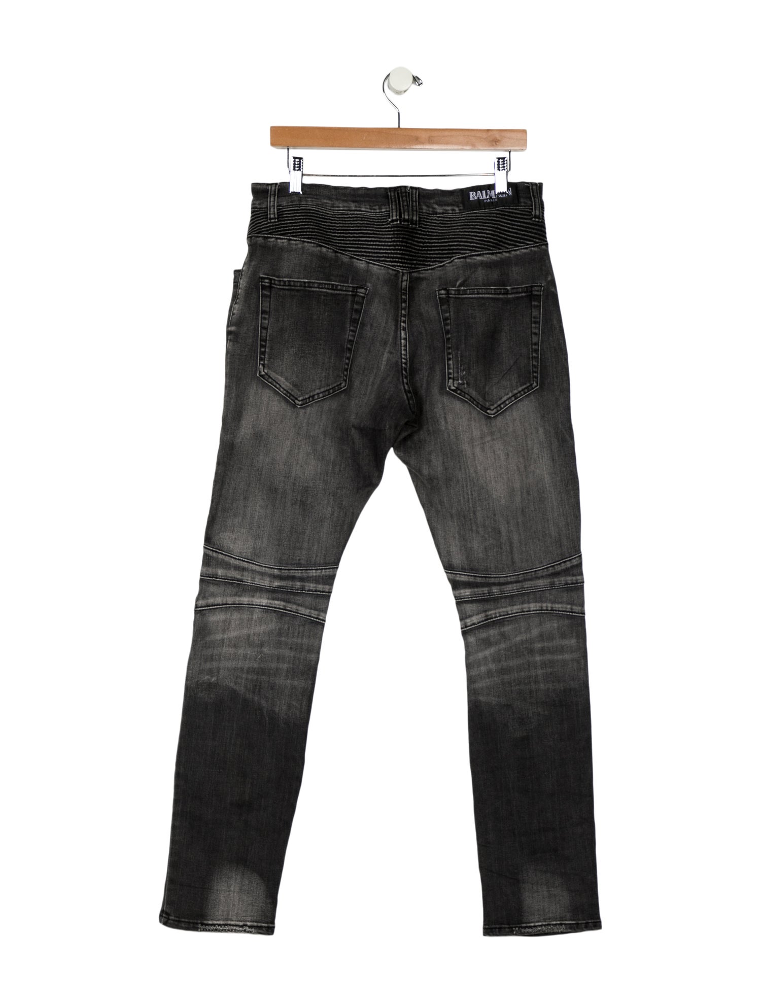 Balmain Moto Jeans