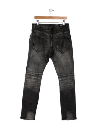 Balmain Moto Jeans