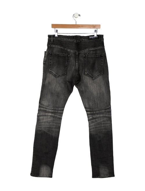 Balmain Moto Jeans