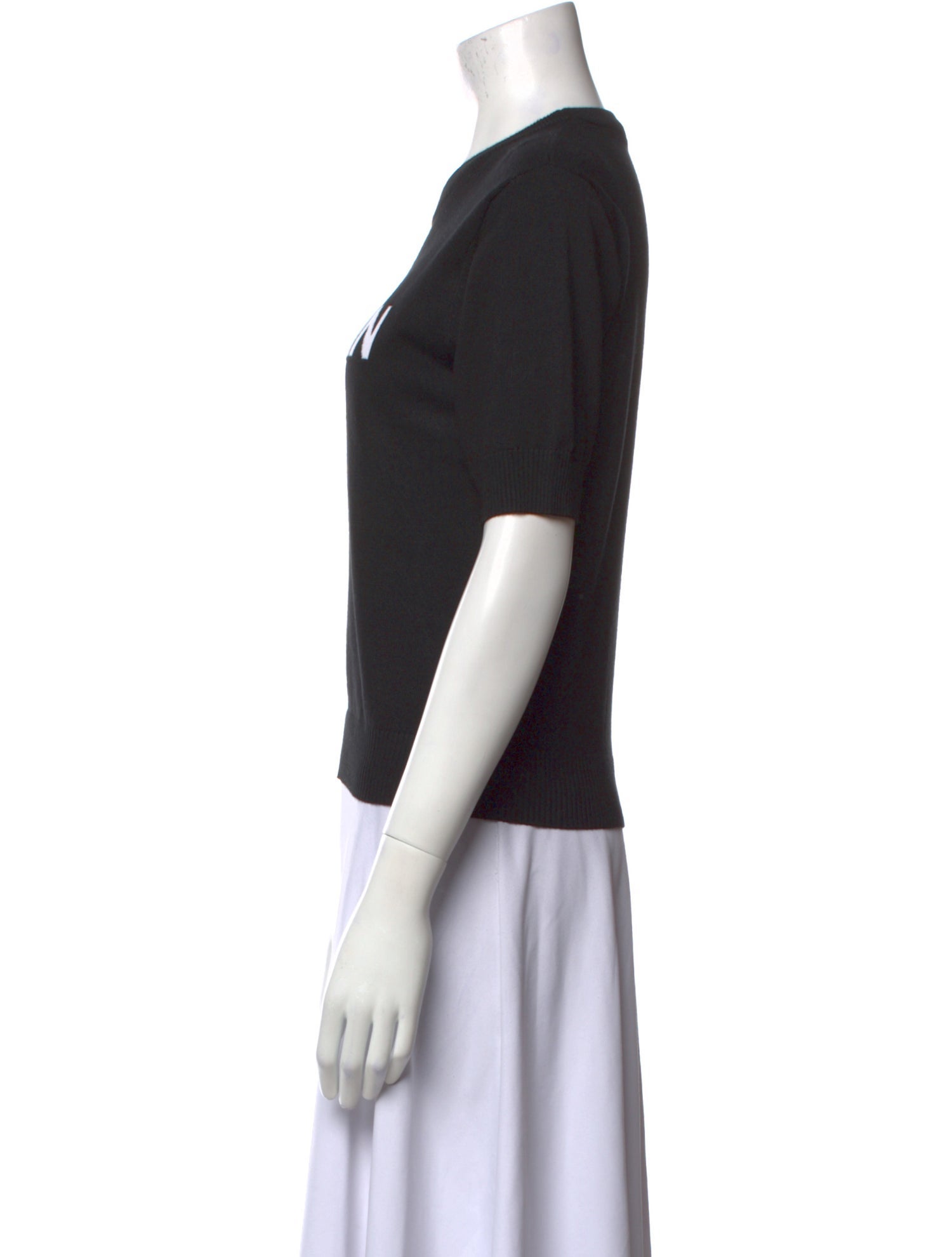 Balmain Lambskin Graphic Print T-Shirt