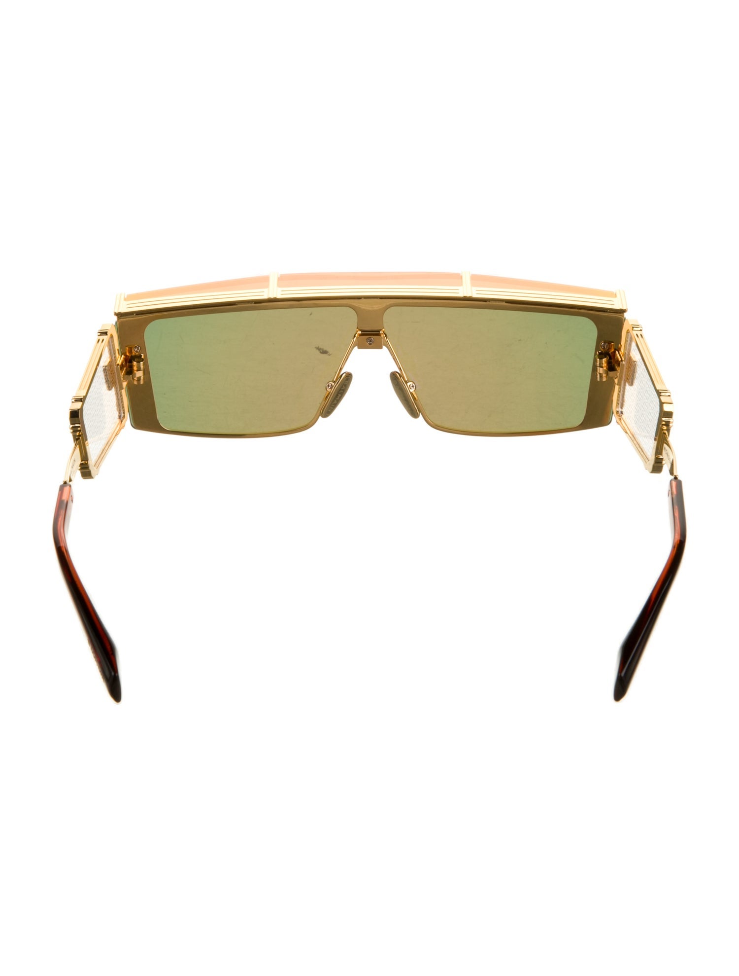 Balmain Shield Mirrored Sunglasses