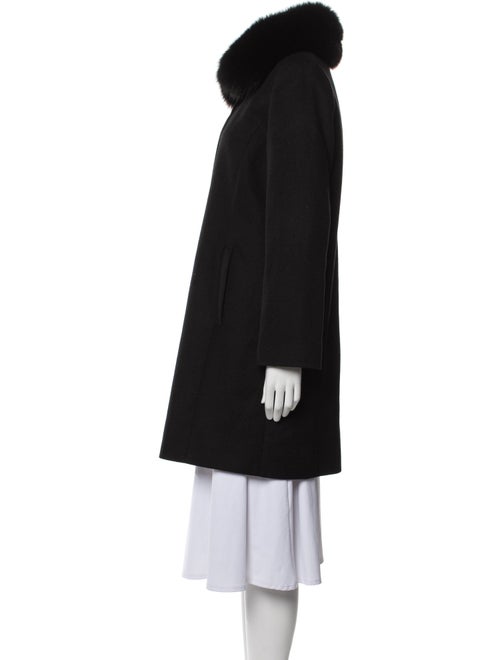 Balmain Cashmere Fur Coat