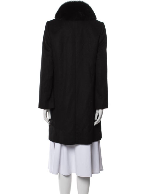 Balmain Cashmere Fur Coat