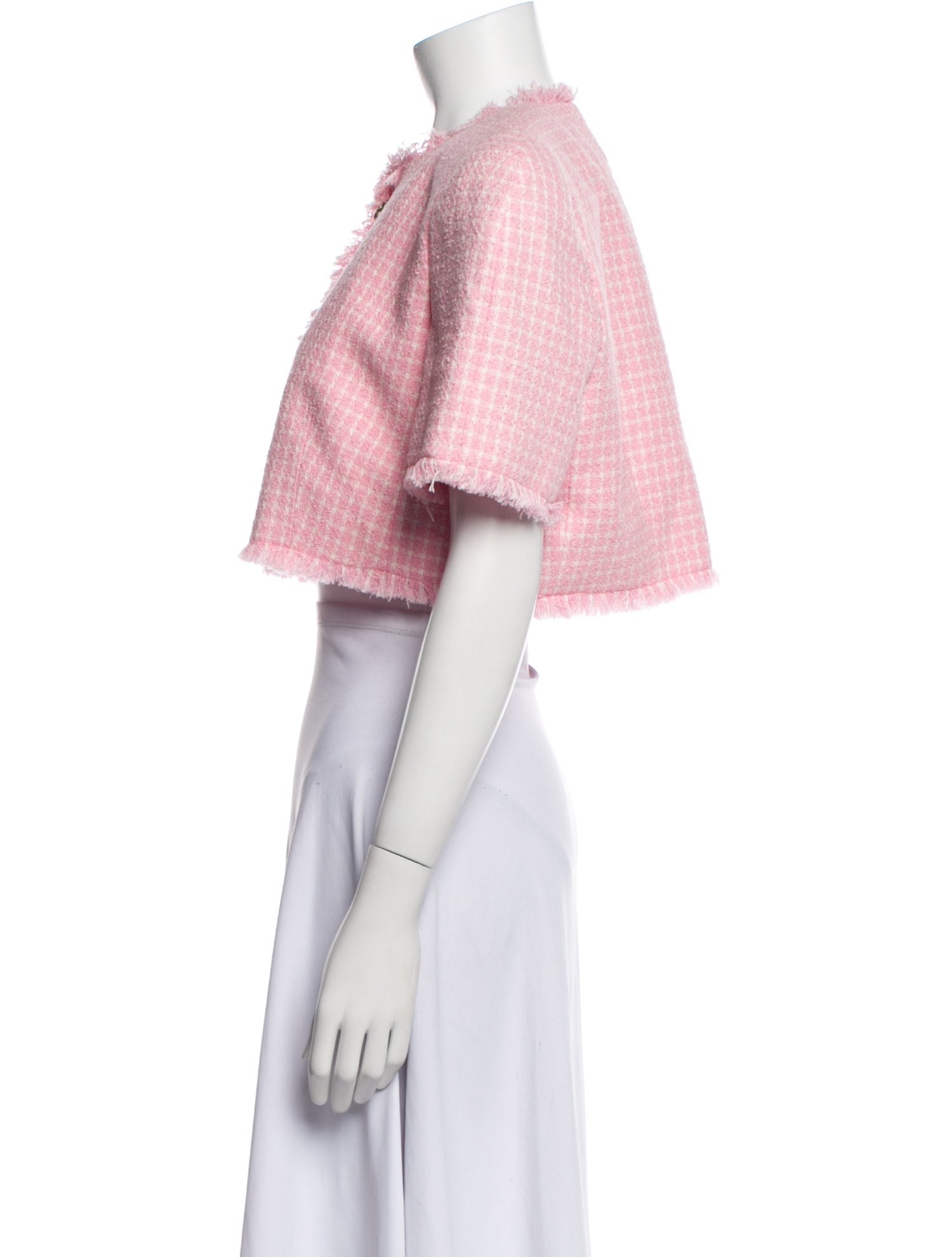 Balmain Tweed Pattern Bolero w/ Tags