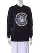 Balmain Graphic Print Crew Neck Sweatshirt