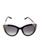 Balmain Cat-Eye Gradient Sunglasses
