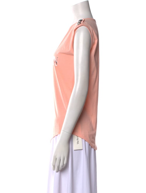 Balmain Graphic Print Crew Neck T-Shirt