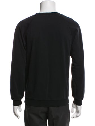 Balmain Graphic Print Crew Neck Pullover