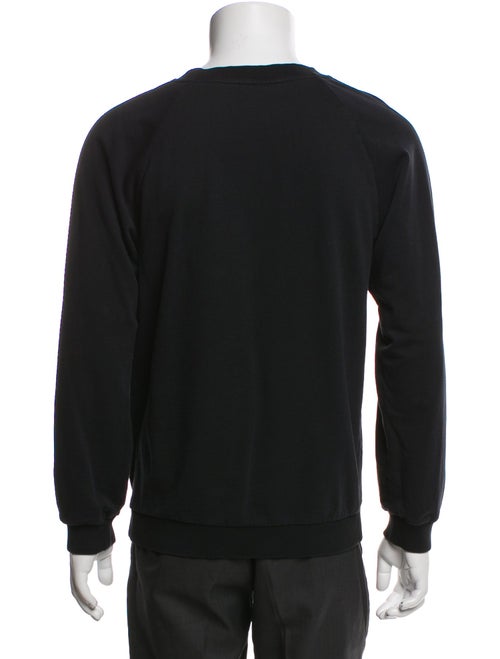 Balmain Graphic Print Crew Neck Pullover
