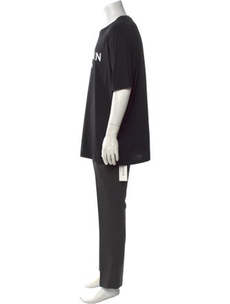 Balmain Signature Logo Graphic Print T-Shirt