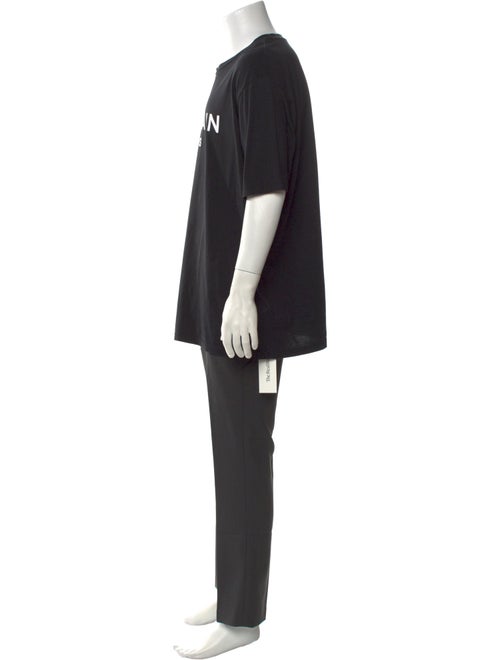 Balmain Signature Logo Graphic Print T-Shirt