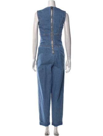 Balmain Cowl Neck Jumpsuit