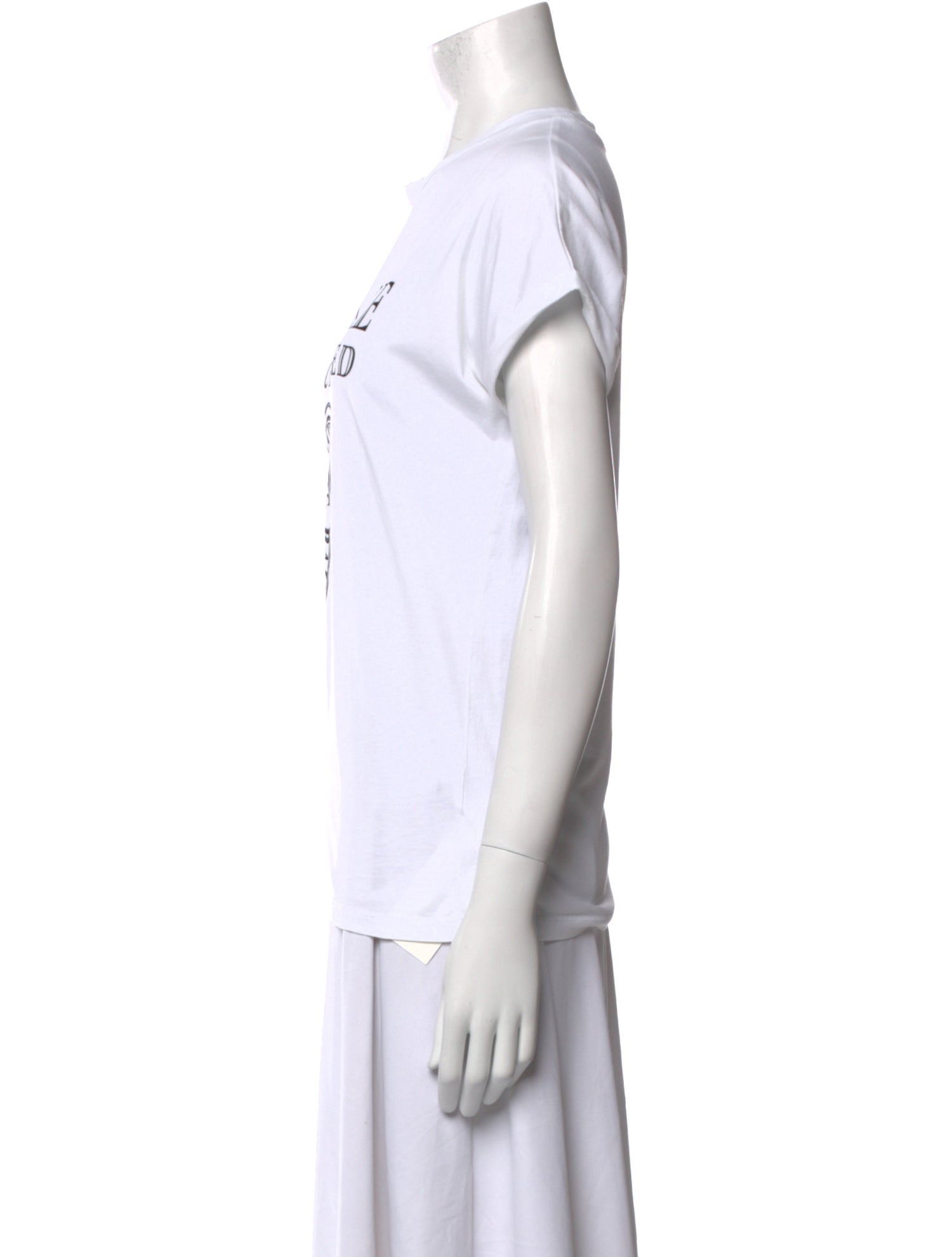 Balmain Graphic Print Crew Neck T-Shirt