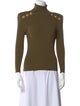 Balmain Turtleneck Long Sleeve Top