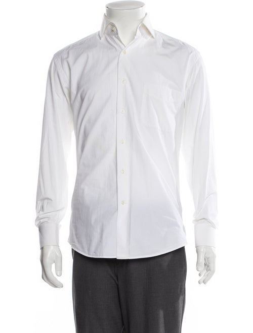 Balmain Long Sleeve Tuxedo Shirt