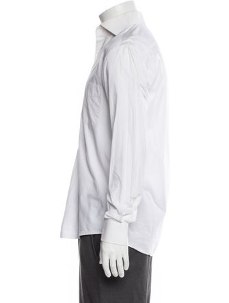 Balmain Long Sleeve Tuxedo Shirt