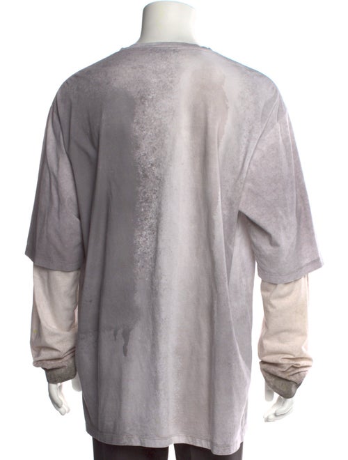 Balmain Printed Crew Neck Pullover