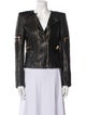Balmain Leather Biker Jacket