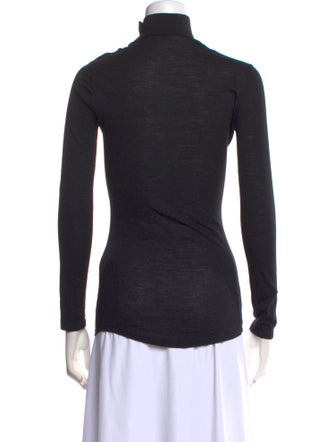 Balmain Wool Turtleneck Top