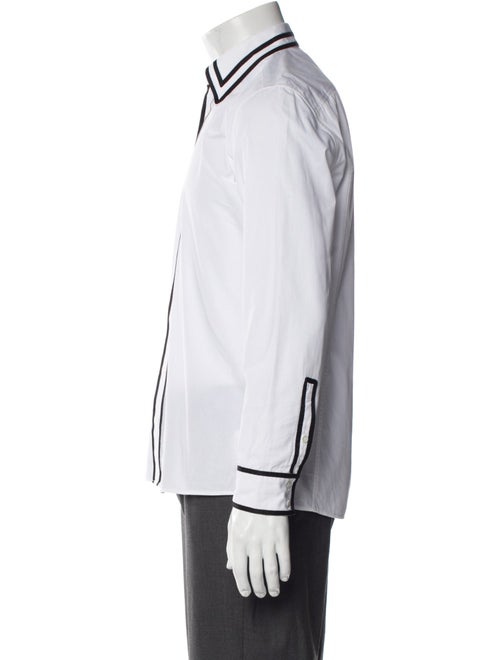 Balmain Striped Long Sleeve Shirt