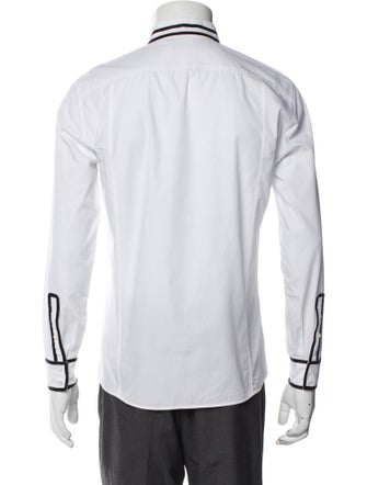 Balmain Striped Long Sleeve Shirt