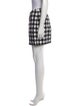Balmain Tweed Pattern Mini Skirt