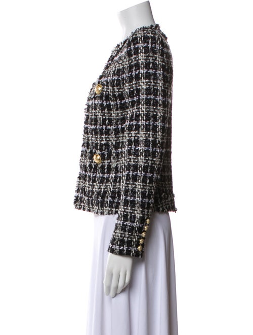 Balmain Tweed Pattern Evening Jacket