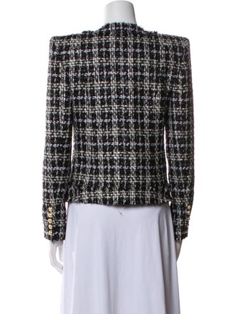 Balmain Tweed Pattern Evening Jacket