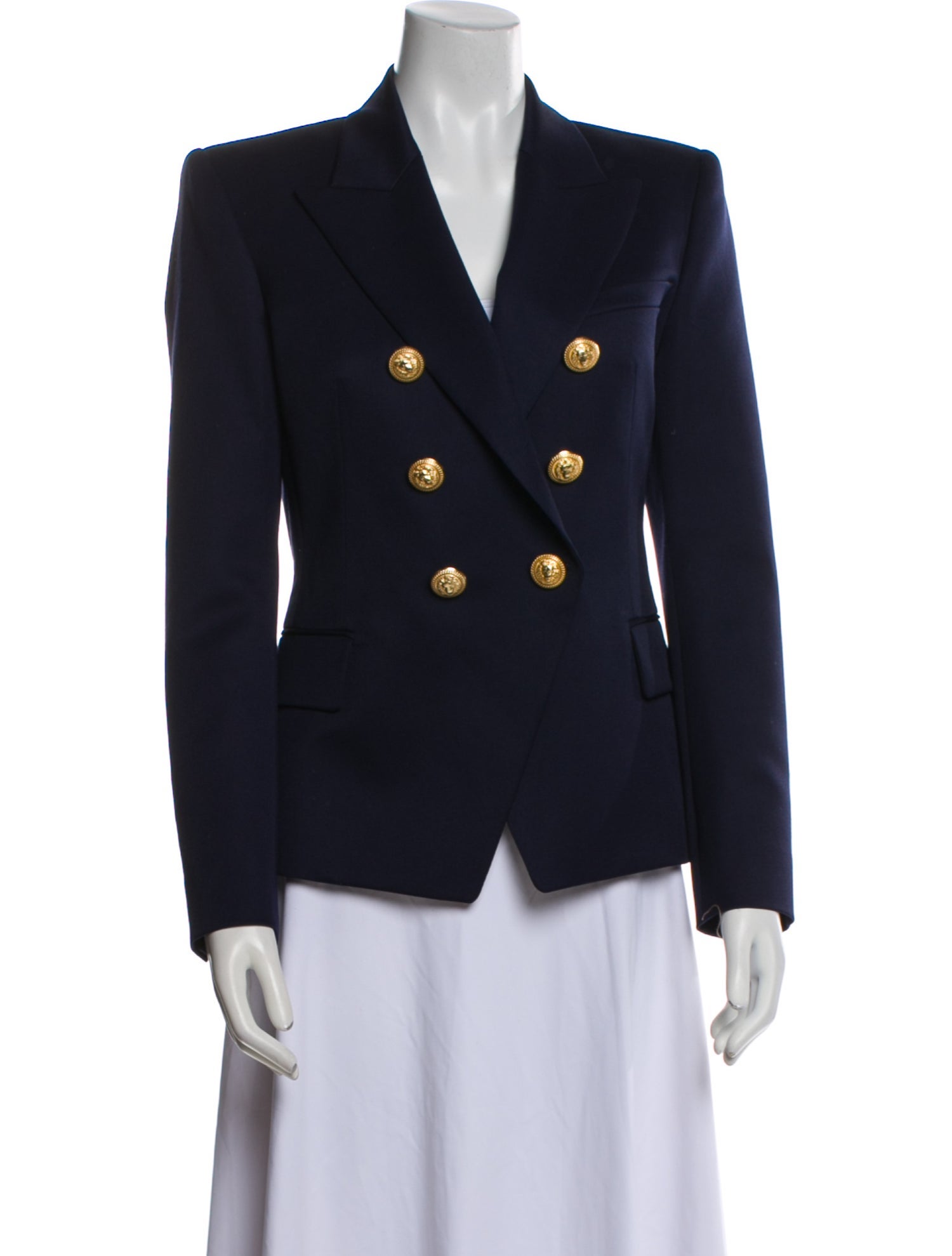 Balmain Virgin Wool Blazer w/ Tags