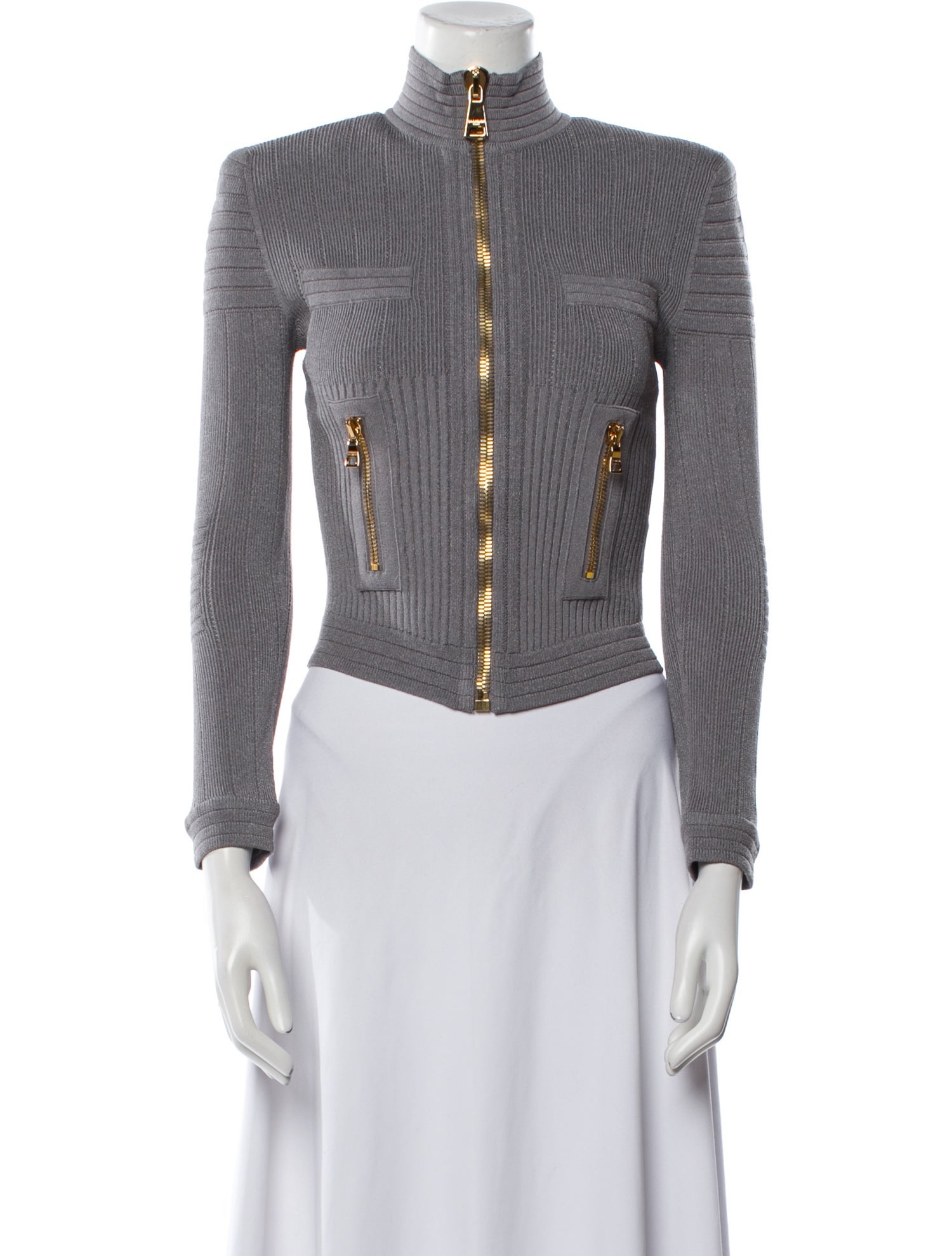 Balmain Striped Jacket