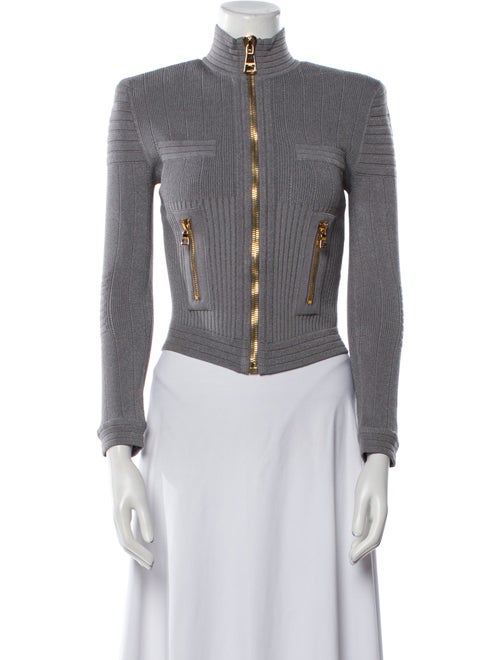 Balmain Striped Jacket