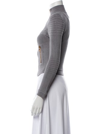 Balmain Striped Jacket