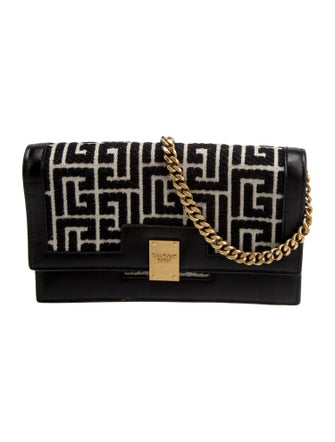 Balmain Leather Crossbody Bag