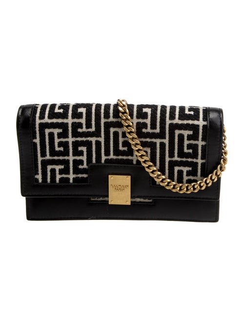 Balmain Leather Crossbody Bag