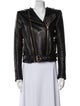 Balmain Leather Biker Jacket
