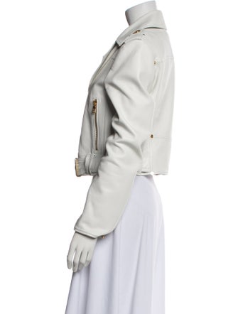 Balmain Lambskin Biker Jacket