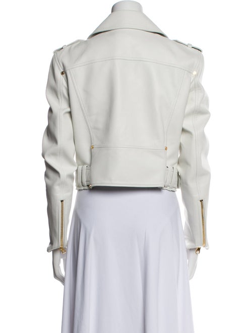 Balmain Lambskin Biker Jacket