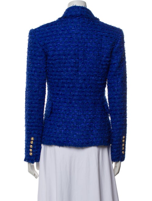 Balmain Tweed Pattern Blazer