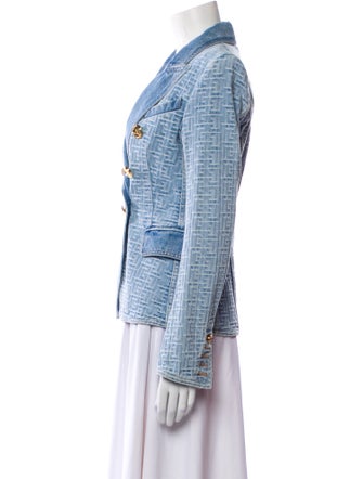 Balmain Printed Blazer