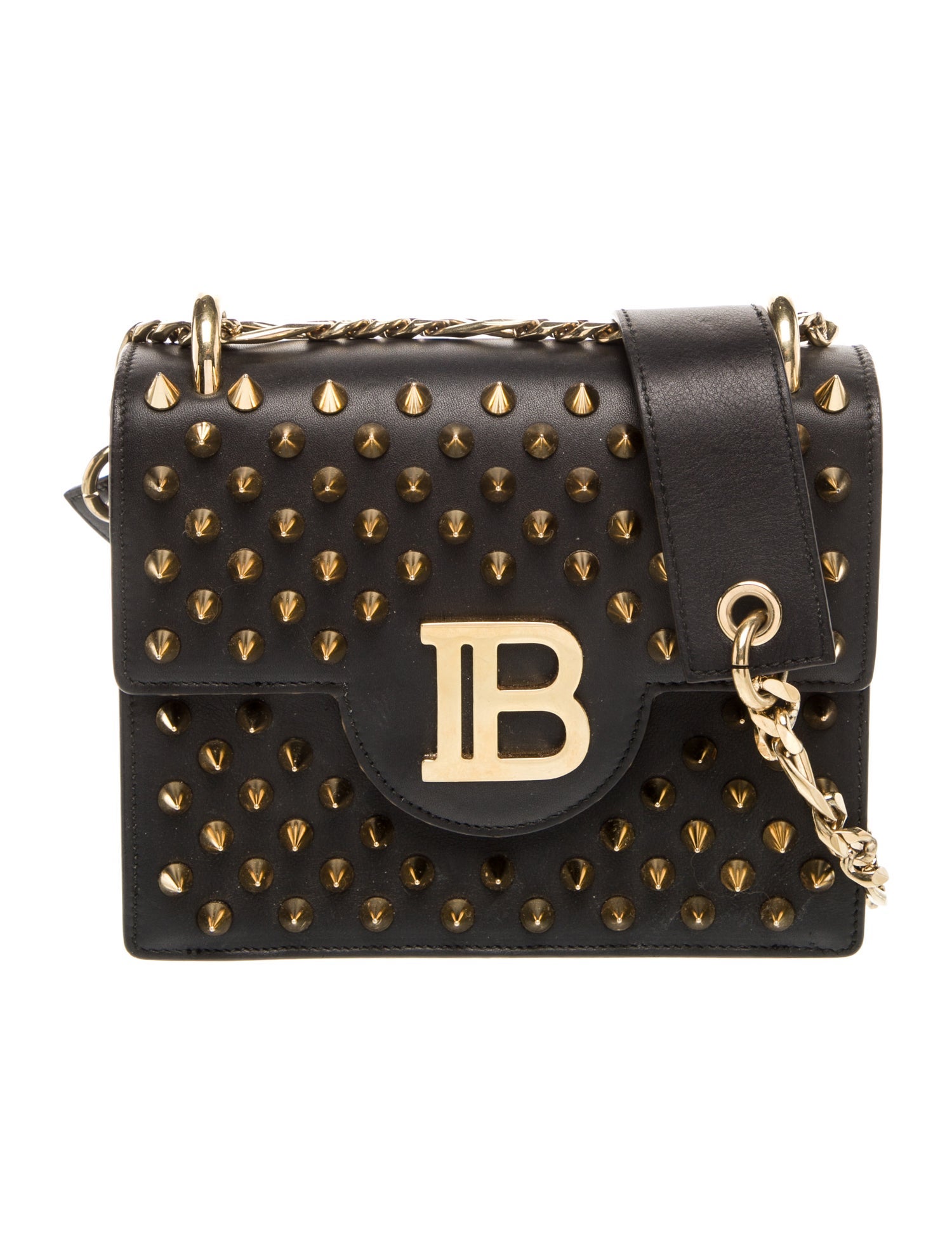 Balmain Leather Crossbody Bag