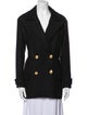 Balmain Virgin Wool Peacoat