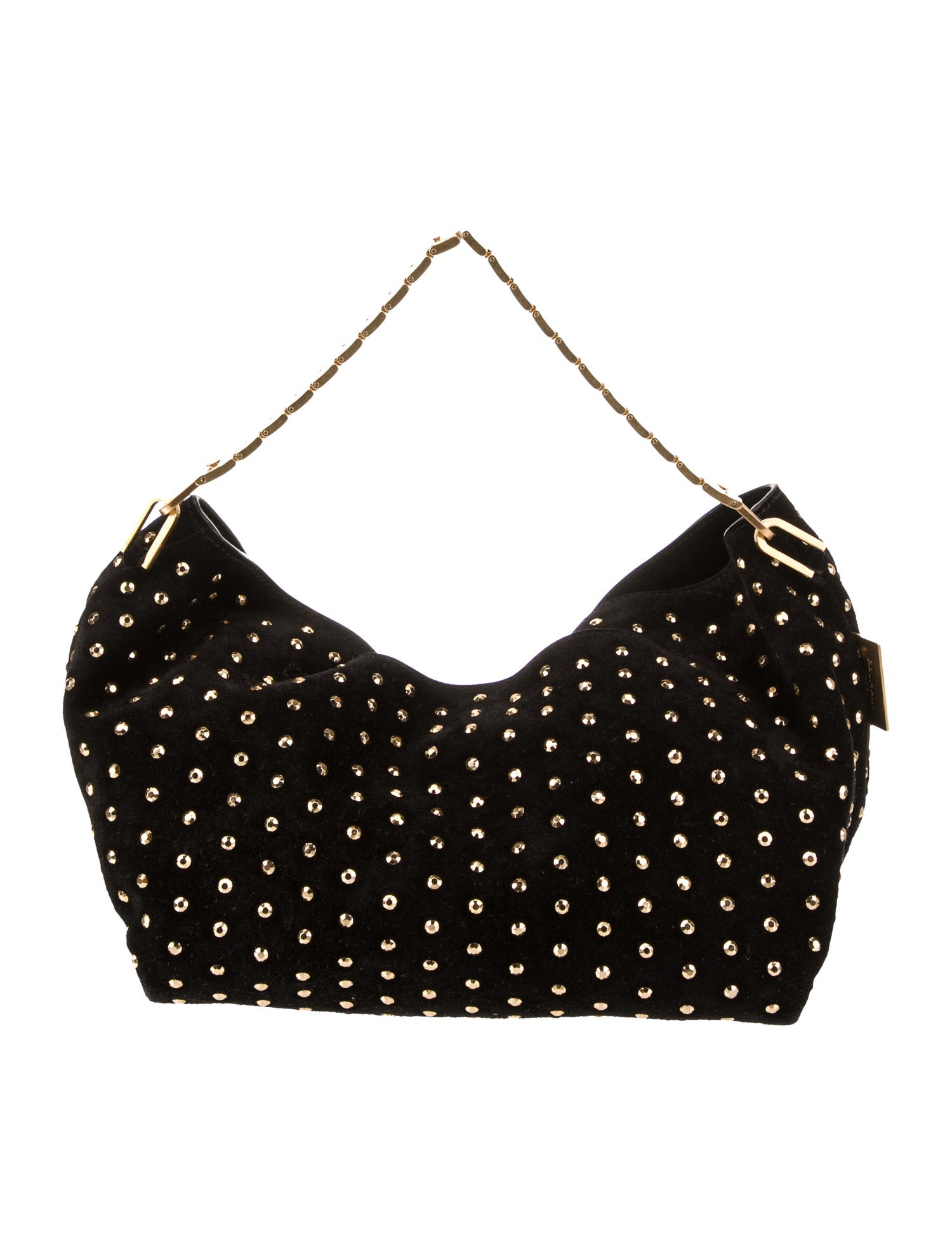 Balmain Suede Shoulder Bag