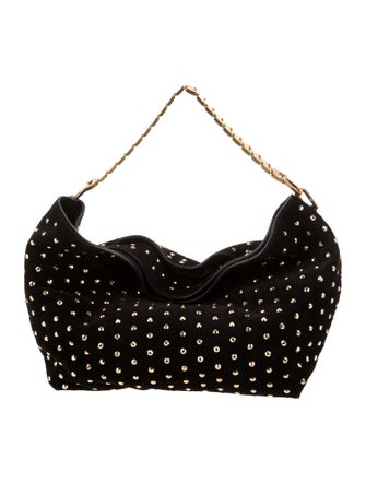 Balmain Suede Shoulder Bag