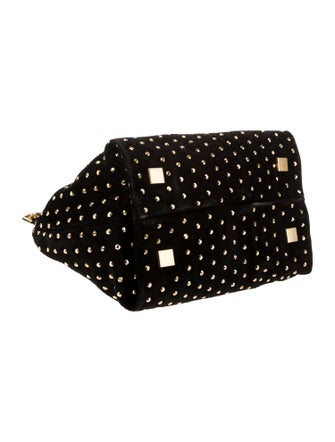 Balmain Suede Shoulder Bag